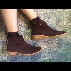 Johnston & Murphy Maroon Booties